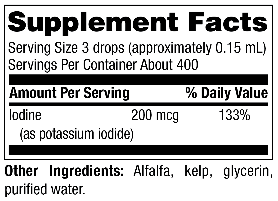 Iodine Drops