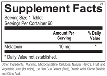 Load image into Gallery viewer, Melatonin 10mg
